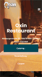 Mobile Screenshot of oxin-restaurant.de